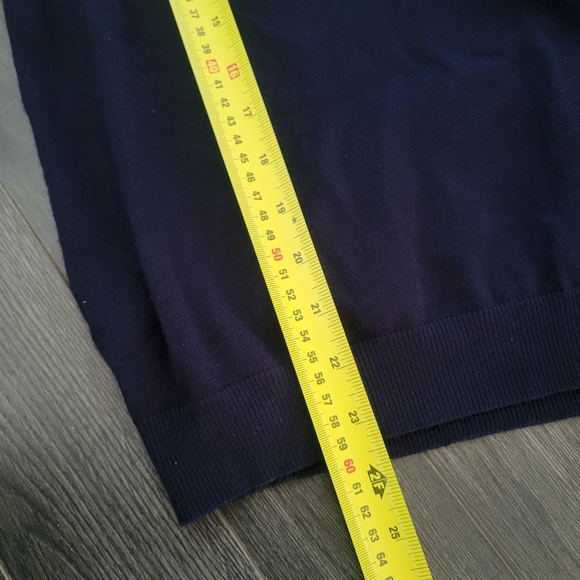 WILDFLOWERS Sweater With Sheer Petal Applique Sleeves Ruffle Trim Size L - Picture 9 of 10